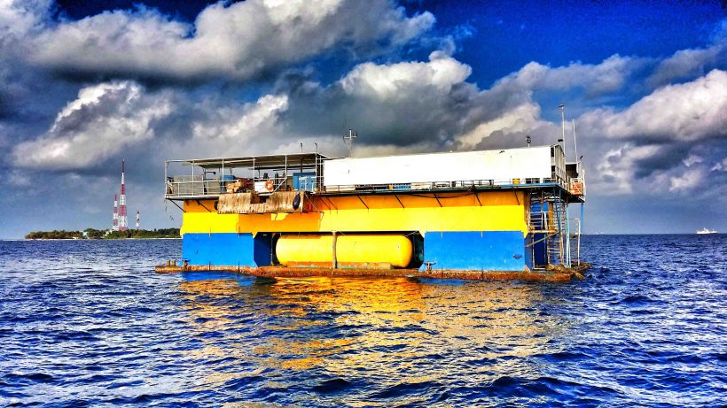 SUBMARINE DOCK IN MALDIVES